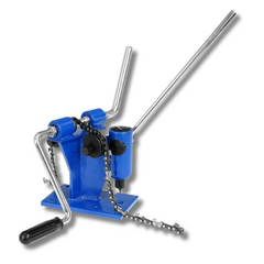 Bench Mounted Chainsaw Chain Breaker & Joiner-Off Grid Living Supplies Australia