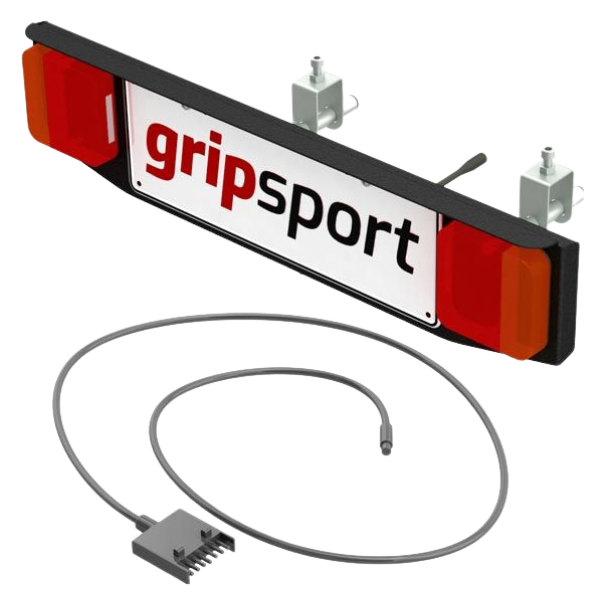 Bike Rack Light & Number Plate For Caravan & RVs-Off Grid Living Supplies Australia