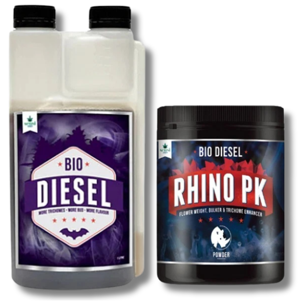 Bio Diesel 1L with Rhino PK Powder 420g Bloom Booster - Bio Diesel-Off Grid Living Supplies