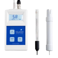 Bluelab Digital PH EC Temperature Combo Meter with Probe Care Kit for Hydroponics-Off Grid Living Supplies