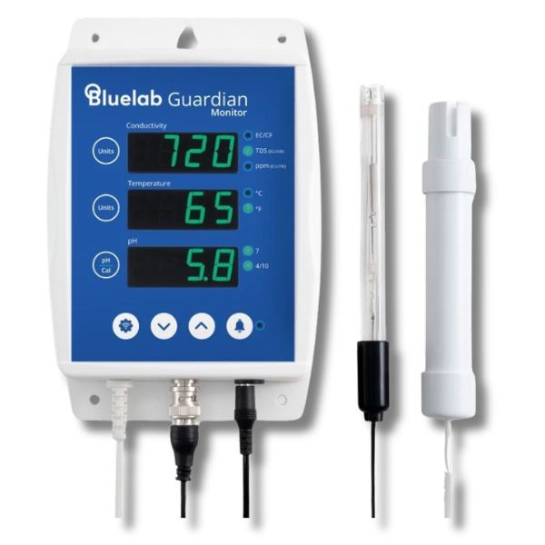 Bluelab Guardian Monitor WiFi Digital PH EC PPM TDS CF Temperature System-Off Grid Living Supplies