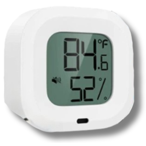 Bluetooth Smart Thermometer Hygrometer for Hydroponics Grow Tent-Off Grid Living Supplies
