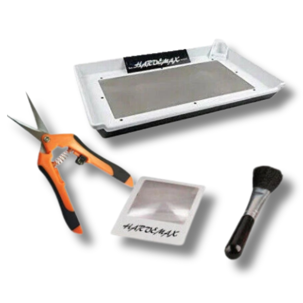 Bud Trimming Tray 150 Micron Screen Pollen and Ash Collector with Pruner-Off Grid Living Supplies