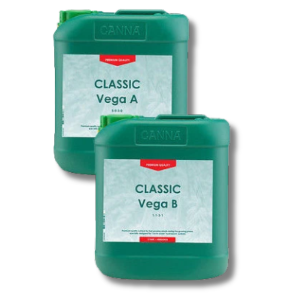 Classic Vega A&B 2x5L Holland Grow Nutrient - Canna-Off Grid Living Supplies