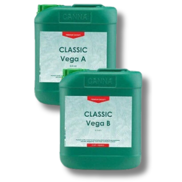 Classic Vega A&B 2x5L Holland Grow Nutrient - Canna-Off Grid Living Supplies
