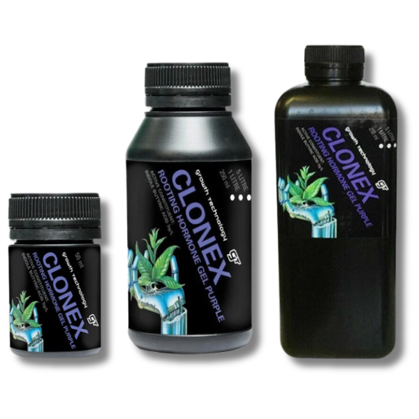 Clonex Purple Rooting Cloning Cutting Vitamins Hormone Gel - Growth Technology-Off Grid Living Supplies