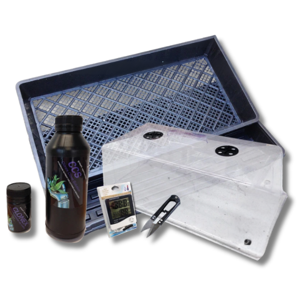 Cloning Propagation Dome with Cloning Gel, Trimmer and Grow Meter-Off Grid Living Supplies