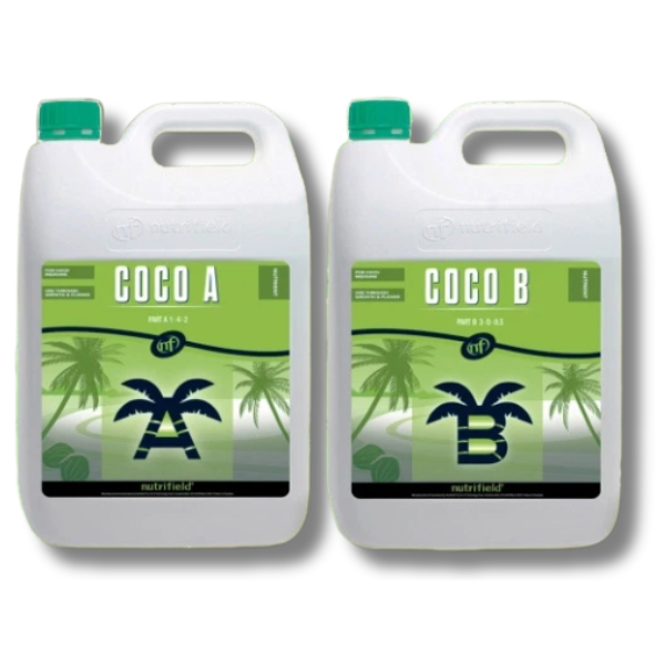 Coco A&B 2x5L Base Nutrient Kit - Nutrifield-Off Grid Living Supplies