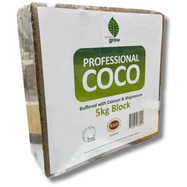 Coco Brick Grow Media 5kg Block - Way to Grow-Off Grid Living Supplies