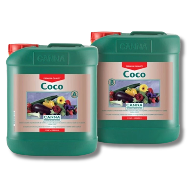 Coco Medium Nutrient A&B 2x5L Hydroponic Grow Nutrient - Canna-Off Grid Living Supplies