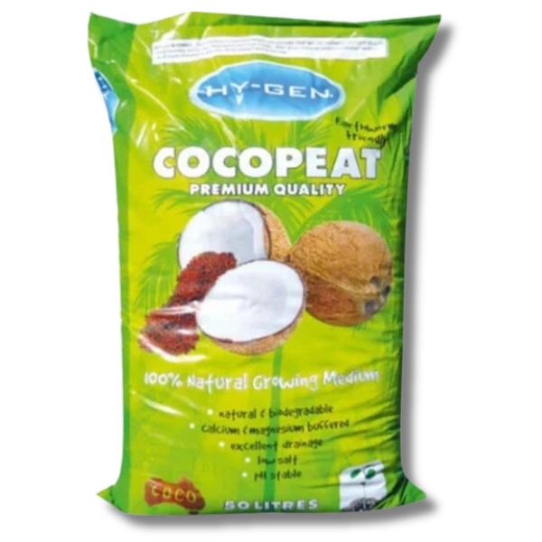 Coco Peat Grow Medium 50L Coco Coir - Hygen-Off Grid Living Supplies