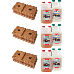 Coco Professional Cube Media with Coco A&B Nutrient - Canna-Off Grid Living Supplies