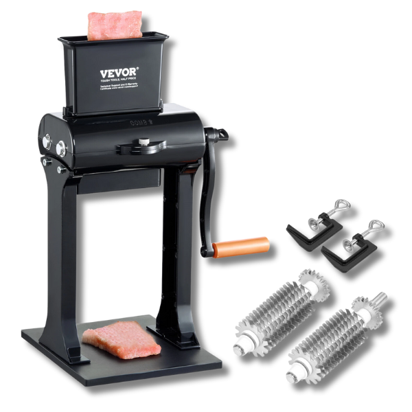 Commercial Manual Meat Tenderiser Machine - Stainless Steel-Off Grid Living Supplies Australia