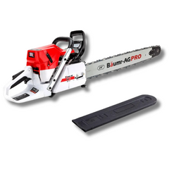 Commercial Petrol Chainsaw with 24" Bar, E-Start & Top Handle-Off Grid Living Supplies Australia