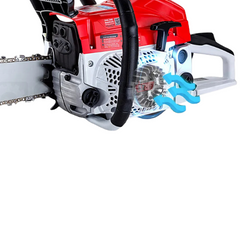 Commercial Petrol Chainsaw with 22" Bar, E-Start & Top Handle