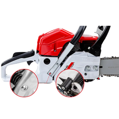 Commercial Petrol Chainsaw with 22" Bar, E-Start & Top Handle
