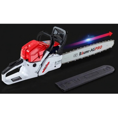 Commercial Petrol Chainsaw with 22" Bar, E-Start & Top Handle