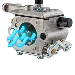 Commercial Petrol Chainsaw with 24" Bar, E-Start & Top Handle