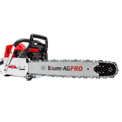 Commercial Petrol Chainsaw with 24" Bar, E-Start & Top Handle
