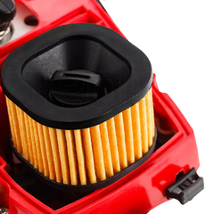 Commercial Petrol Chainsaw with 24" Bar, E-Start & Top Handle