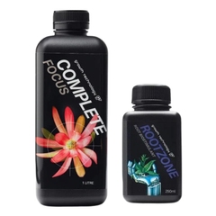 Complete Focus 1L & Rootzone 250ml with Ultra Flush 1L Kit - Professor's Nutrients-Off Grid Living Supplies