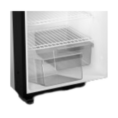 Compressor Refrigerator 75 L Dark Silver Front-Off Grid Living Supplies Australia