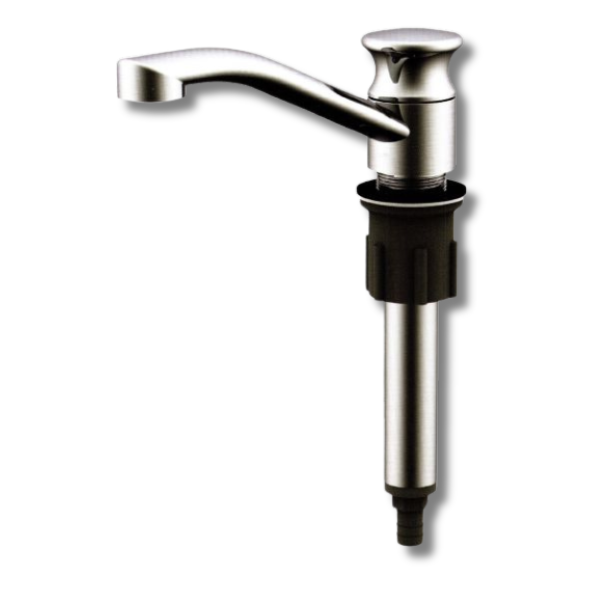Deluxe Chrome Hand Pump For Caravan & RVs-Off Grid Living Supplies Australia