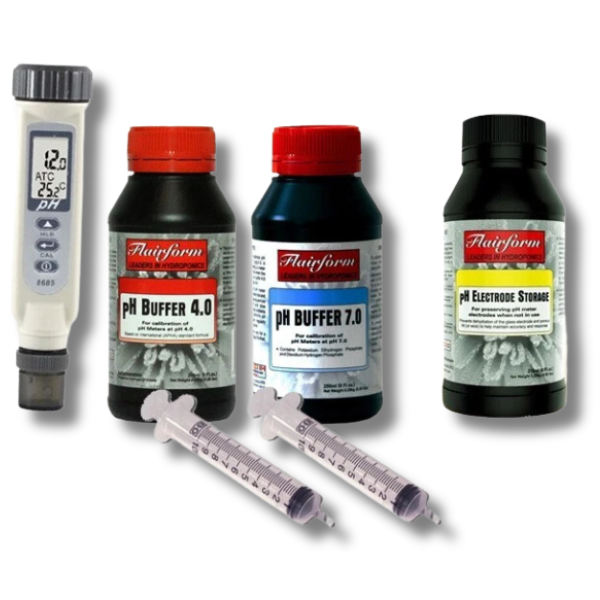 Digital PH Pen Waterproof Tester with PH Buffer 4.0 & 7.0 and Electrode Storage-Off Grid Living Supplies