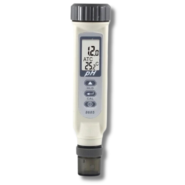 Digital Waterproof PH Pen AZ-8685 with PH & Temperature Meter for Hydroponics-Off Grid Living Supplies