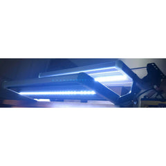 Double Bolt On Light Step Manual LED Caravan / RV Black-Off Grid Living Supplies Australia