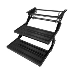 Double Bolt On Step Caravan / RV Black-Off Grid Living Supplies Australia