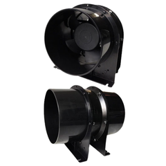 Dual Fan Exhaust & Intake Ventilation Kit with Carbon Filter-Off Grid Living Supplies
