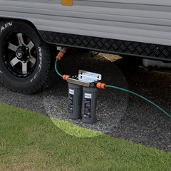Dual Filters Large 20L P / M For Caravan & RVs-Off Grid Living Supplies Australia