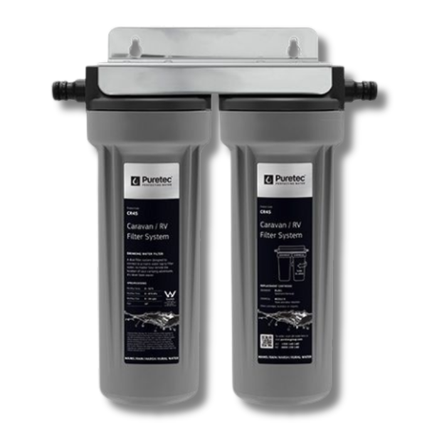 Dual Filters Large 20L P / M For Caravan & RVs-Off Grid Living Supplies Australia