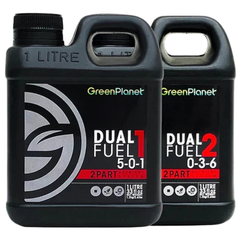 Dual Fuel 2x1L Base Nutrients or GRO Silic Supplement - GreenPlanet-Off Grid Living Supplies
