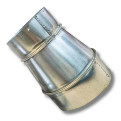 Ducting Reducer Connector 4" to 5" Steel 175mm to 225mm-Off Grid Living Supplies