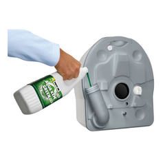 Electric Flush Portable Toilet for Caravan & RVs-Off Grid Living Supplies Australia