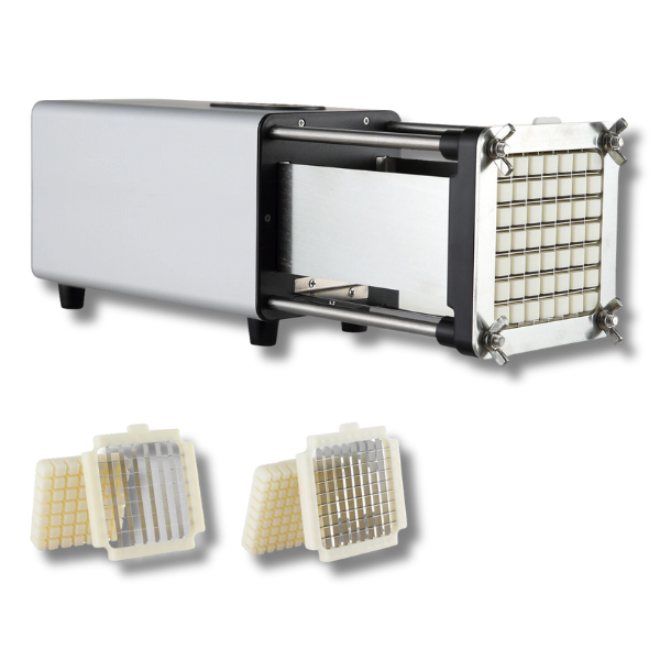 Electric French Fry Cutter & Vegetable Slicer Chopper - Stainless Steel-Off Grid Living Supplies Australia