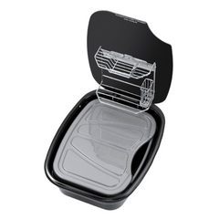 Enamelled Kitchen Centre Black For Caravan & RVs-Off Grid Living Supplies Australia