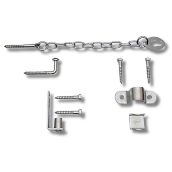 Farm Gate Hinge Kit for Fence Use - Whites-Off Grid Living Supplies Australia