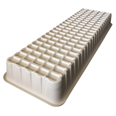 Flood Drain Tray 1533x500x170mm ABS 4mm Thick Grow Bed Nursery Tray-Off Grid Living Supplies