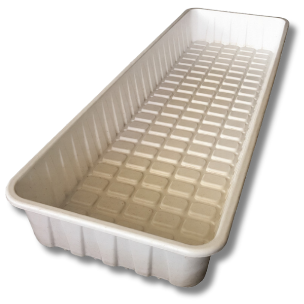 Flood Drain Tray 1533x500x170mm ABS 4mm Thick Grow Bed Nursery Tray-Off Grid Living Supplies