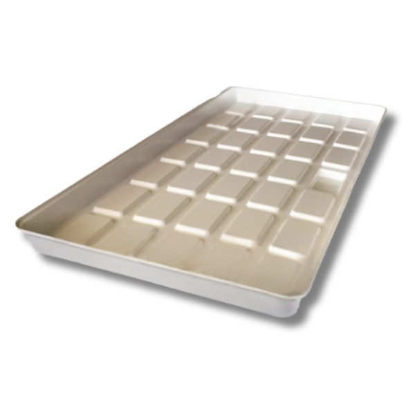 Flood and Drain Tray 1170x565x85mm White Hydroponic Nursery Bed-Off Grid Living Supplies