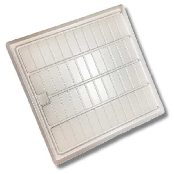 Flood and Drain Tray 850x850x80mm Hydroponic Plant Grow Bed Water Tray-Off Grid Living Supplies