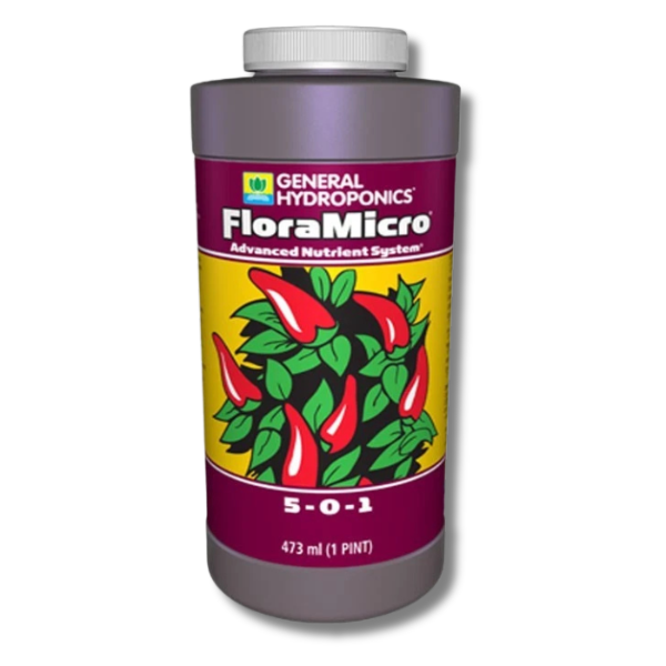 Flora Micro 946ml or 3.79L - General Hydroponics-Off Grid Living Supplies