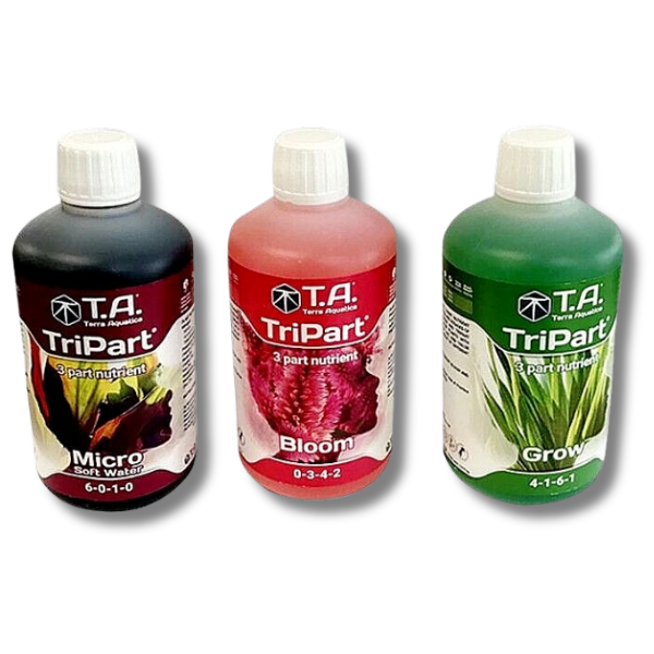 Flora Series Micro / Gro / Bloom 3x500ml Nutrient Kit - General Hydroponics-Off Grid Living Supplies