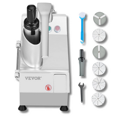 Food Processor & Vegetable Chopper with 6 Blades - Stainless Steel-Off Grid Living Supplies Australia