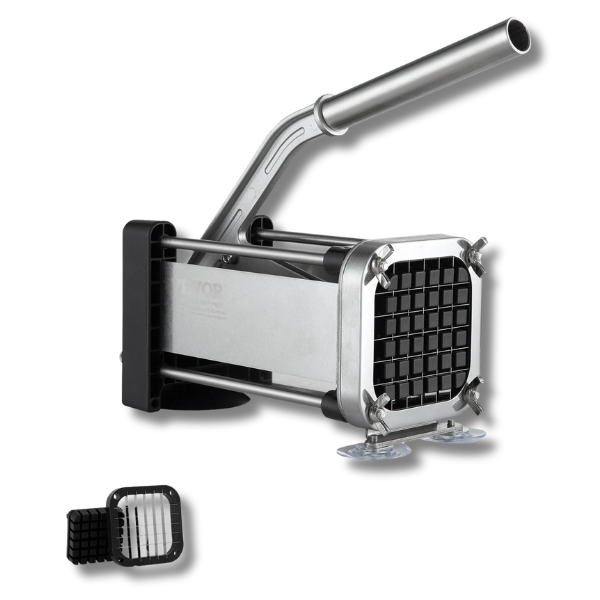 French Fry Cutter & Vegetable Slicer Chopper with Blade - Stainless Steel-Off Grid Living Supplies Australia