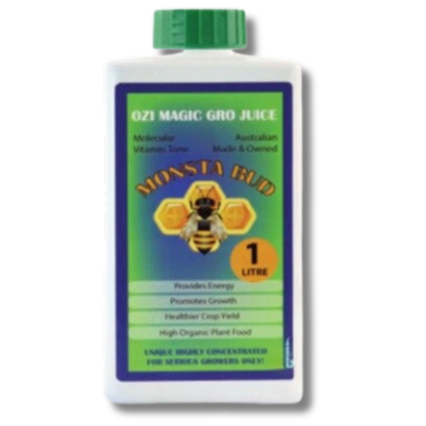 Fresh Bottle Monsta Bud 1L Blooming Booster - Ozimagic-Off Grid Living Supplies