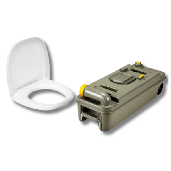 Fresh Up Set For Left Hand Cassette Toilet-Off Grid Living Supplies Australia
